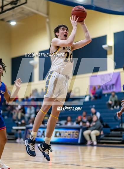 Thumbnail 1 in Louisburg vs. North Raleigh Christian Academy (Phenom's City of Oaks Classic) photogallery.