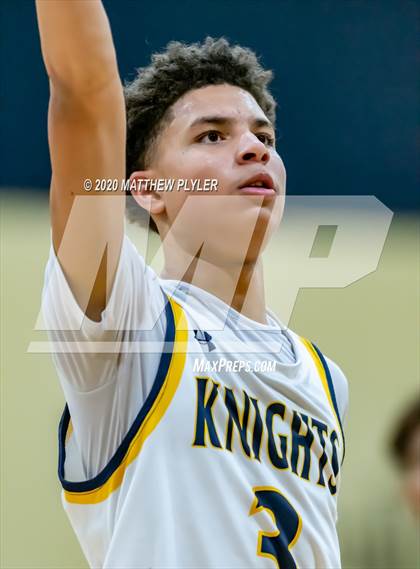 Thumbnail 1 in Louisburg vs. North Raleigh Christian Academy (Phenom's City of Oaks Classic) photogallery.