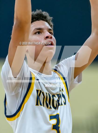 Thumbnail 2 in Louisburg vs. North Raleigh Christian Academy (Phenom's City of Oaks Classic) photogallery.