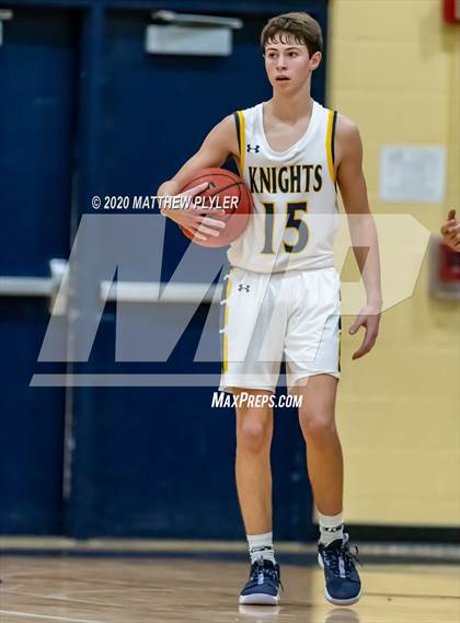 Thumbnail 2 in Louisburg vs. North Raleigh Christian Academy (Phenom's City of Oaks Classic) photogallery.