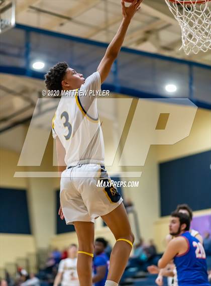 Thumbnail 1 in Louisburg vs. North Raleigh Christian Academy (Phenom's City of Oaks Classic) photogallery.