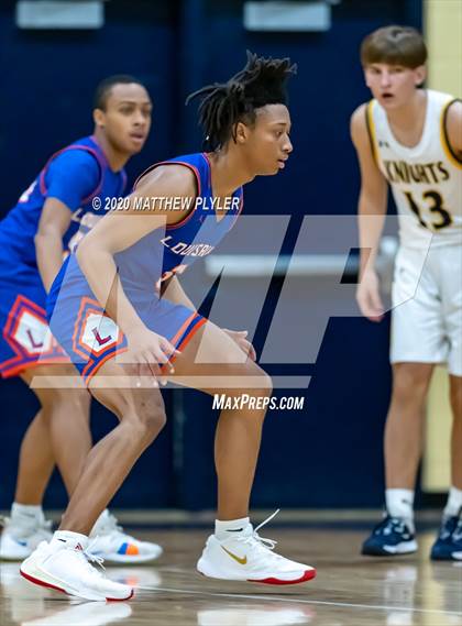 Thumbnail 2 in Louisburg vs. North Raleigh Christian Academy (Phenom's City of Oaks Classic) photogallery.