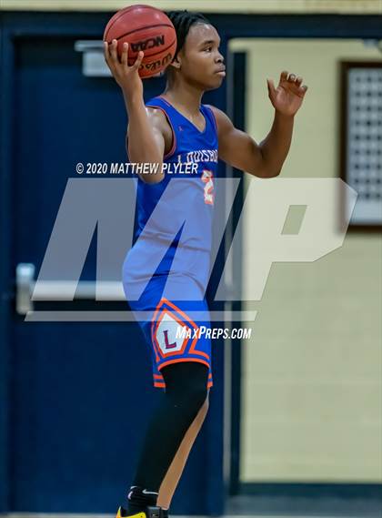 Thumbnail 3 in Louisburg vs. North Raleigh Christian Academy (Phenom's City of Oaks Classic) photogallery.