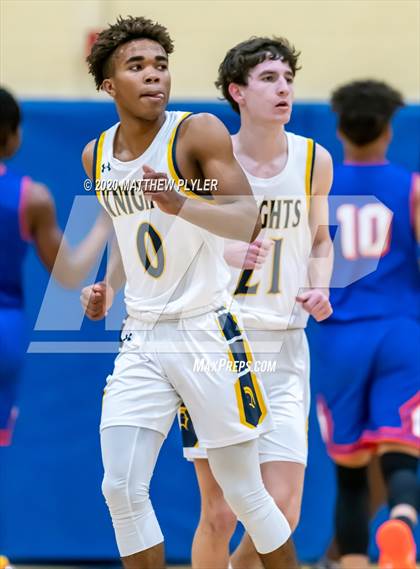 Thumbnail 3 in Louisburg vs. North Raleigh Christian Academy (Phenom's City of Oaks Classic) photogallery.