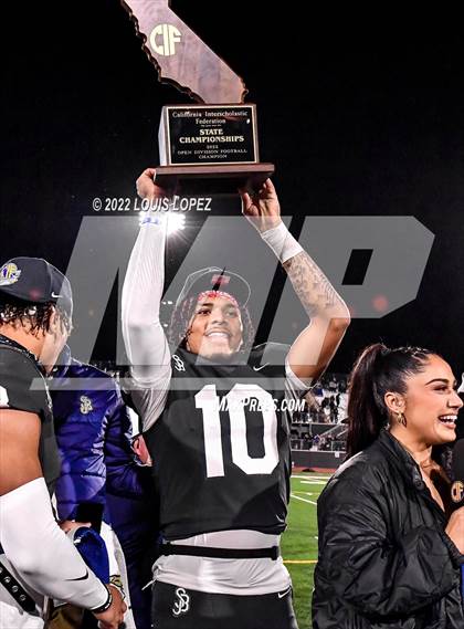 Thumbnail 1 in Serra @ St. John Bosco (CIF State Open DIV Championship Final) photogallery.