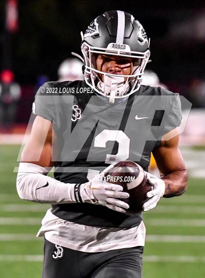 Thumbnail 1 in Serra @ St. John Bosco (CIF State Open DIV Championship Final) photogallery.