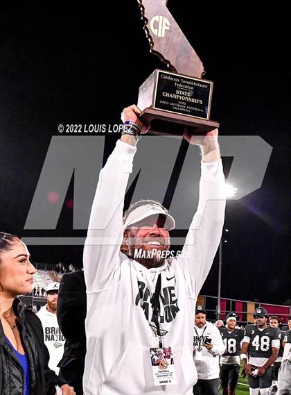 Thumbnail 2 in Serra @ St. John Bosco (CIF State Open DIV Championship Final) photogallery.