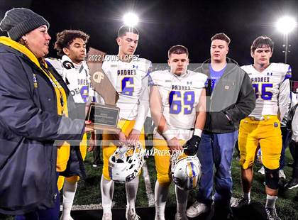 Thumbnail 1 in Serra @ St. John Bosco (CIF State Open DIV Championship Final) photogallery.