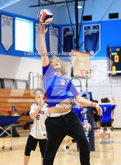 Thumbnail 3 in Wayne School of Engineering vs. West Craven (Beach Bash) photogallery.