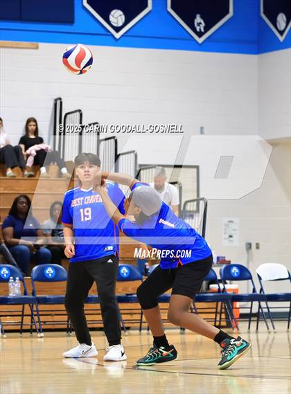 Thumbnail 2 in Wayne School of Engineering vs. West Craven (Beach Bash) photogallery.