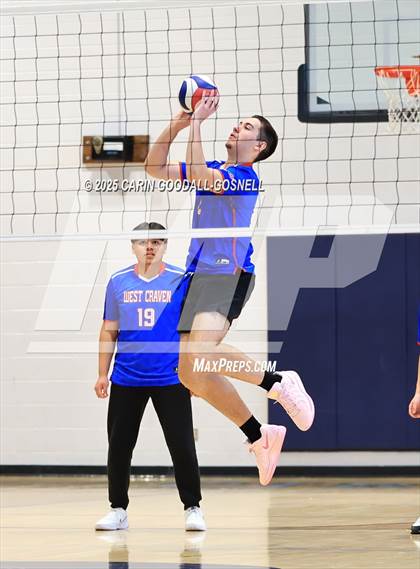 Thumbnail 3 in Wayne School of Engineering vs. West Craven (Beach Bash) photogallery.