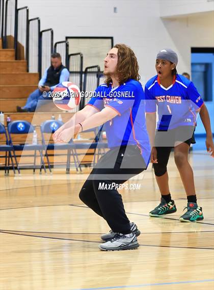 Thumbnail 2 in Wayne School of Engineering vs. West Craven (Beach Bash) photogallery.