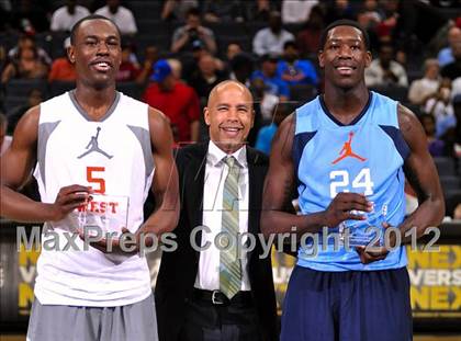 Thumbnail 2 in Jordan Brand Classic (East vs. West) photogallery.