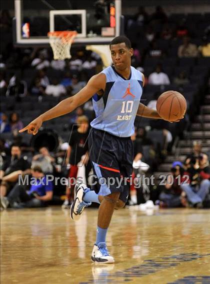 Thumbnail 2 in Jordan Brand Classic (East vs. West) photogallery.
