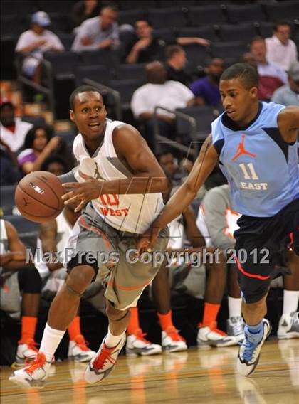 Thumbnail 1 in Jordan Brand Classic (East vs. West) photogallery.
