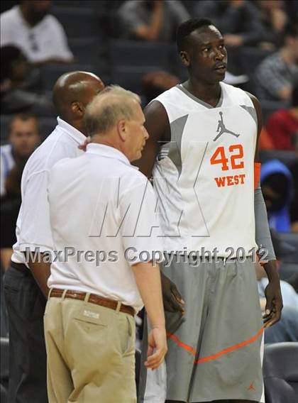 Thumbnail 3 in Jordan Brand Classic (East vs. West) photogallery.