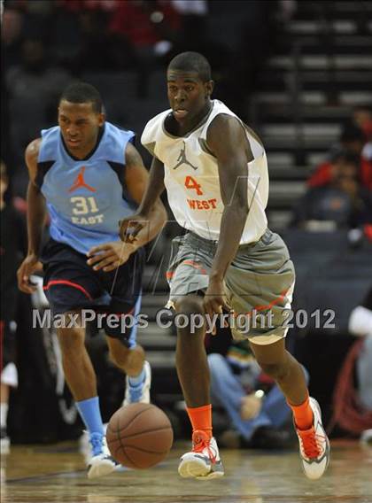 Thumbnail 1 in Jordan Brand Classic (East vs. West) photogallery.