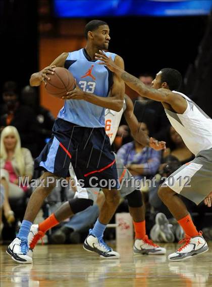 Thumbnail 1 in Jordan Brand Classic (East vs. West) photogallery.