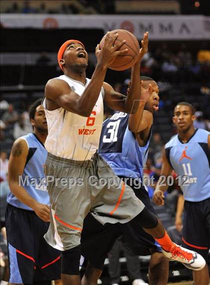 Thumbnail 1 in Jordan Brand Classic (East vs. West) photogallery.