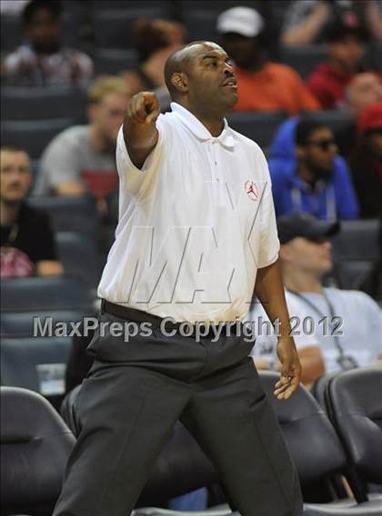 Thumbnail 3 in Jordan Brand Classic (East vs. West) photogallery.