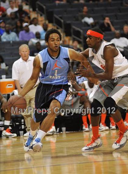 Thumbnail 1 in Jordan Brand Classic (East vs. West) photogallery.