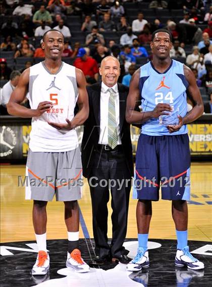 Thumbnail 3 in Jordan Brand Classic (East vs. West) photogallery.