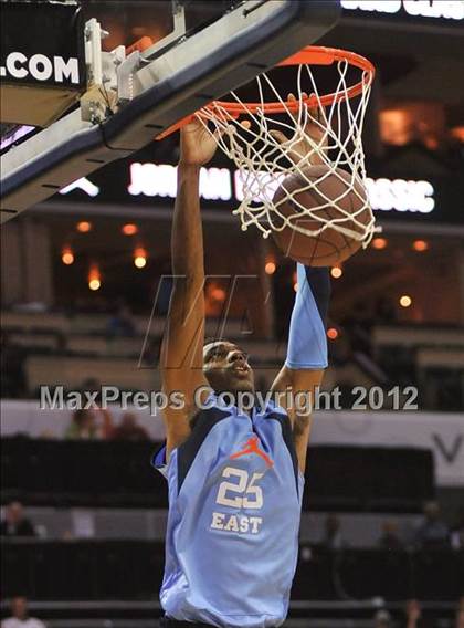 Thumbnail 1 in Jordan Brand Classic (East vs. West) photogallery.