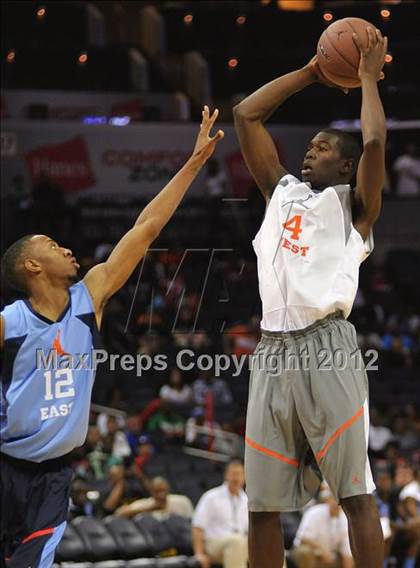 Thumbnail 2 in Jordan Brand Classic (East vs. West) photogallery.