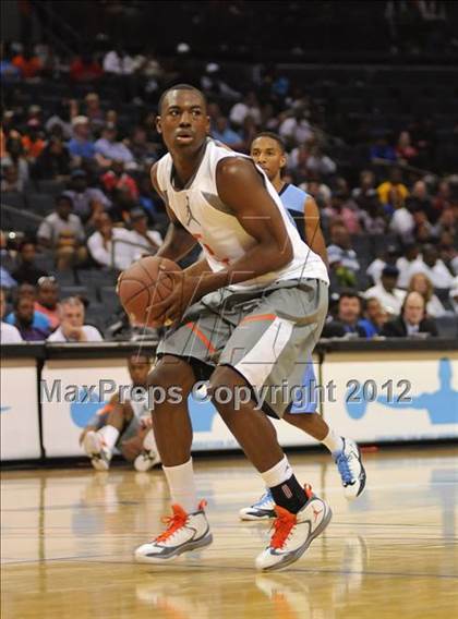 Thumbnail 3 in Jordan Brand Classic (East vs. West) photogallery.