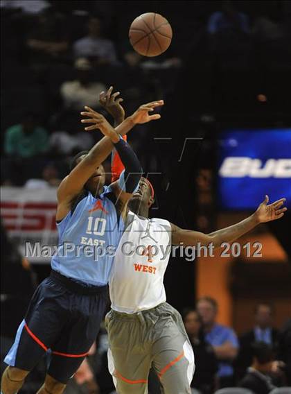 Thumbnail 3 in Jordan Brand Classic (East vs. West) photogallery.