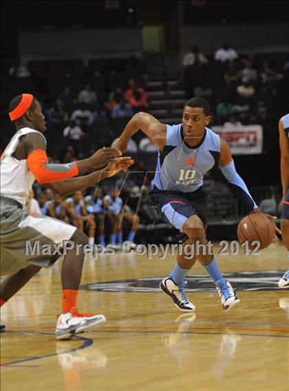Thumbnail 2 in Jordan Brand Classic (East vs. West) photogallery.