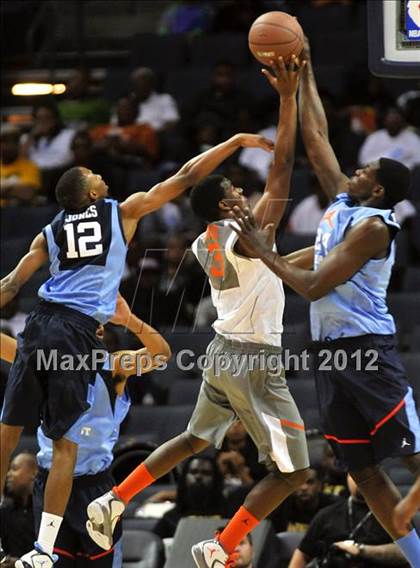 Thumbnail 1 in Jordan Brand Classic (East vs. West) photogallery.