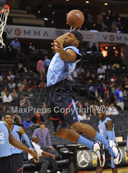 Thumbnail 2 in Jordan Brand Classic (East vs. West) photogallery.