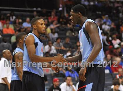 Thumbnail 2 in Jordan Brand Classic (East vs. West) photogallery.