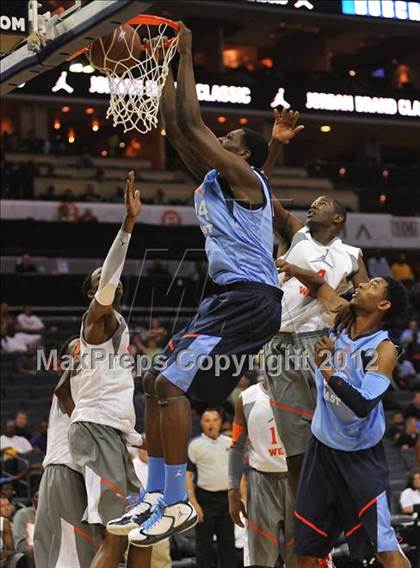 Thumbnail 3 in Jordan Brand Classic (East vs. West) photogallery.