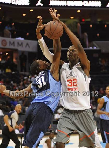 Thumbnail 3 in Jordan Brand Classic (East vs. West) photogallery.