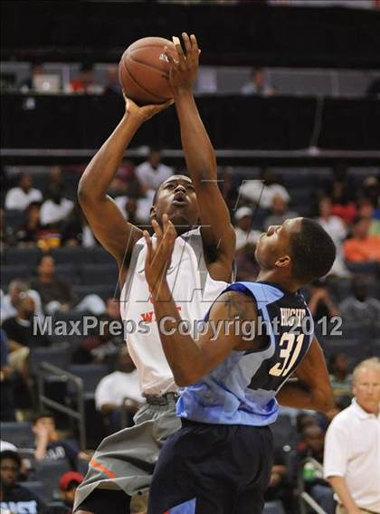 Thumbnail 1 in Jordan Brand Classic (East vs. West) photogallery.