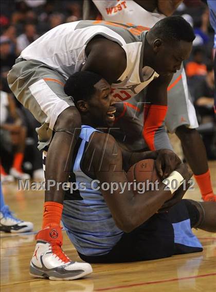Thumbnail 3 in Jordan Brand Classic (East vs. West) photogallery.