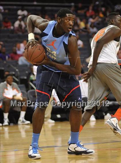 Thumbnail 2 in Jordan Brand Classic (East vs. West) photogallery.