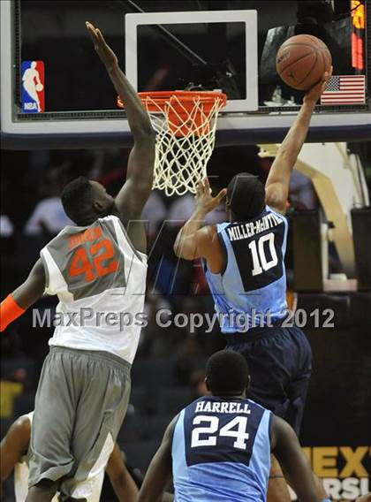 Thumbnail 3 in Jordan Brand Classic (East vs. West) photogallery.