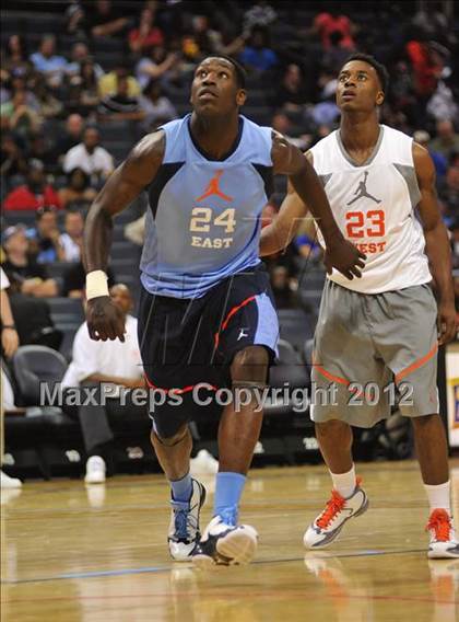 Thumbnail 1 in Jordan Brand Classic (East vs. West) photogallery.
