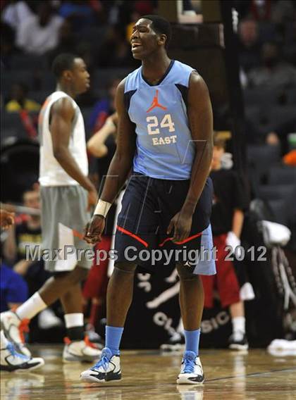 Thumbnail 3 in Jordan Brand Classic (East vs. West) photogallery.