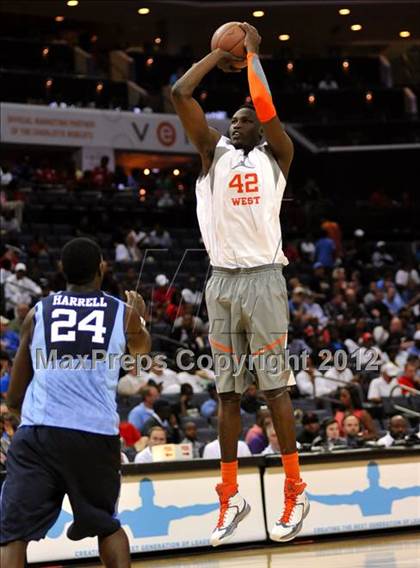 Thumbnail 3 in Jordan Brand Classic (East vs. West) photogallery.