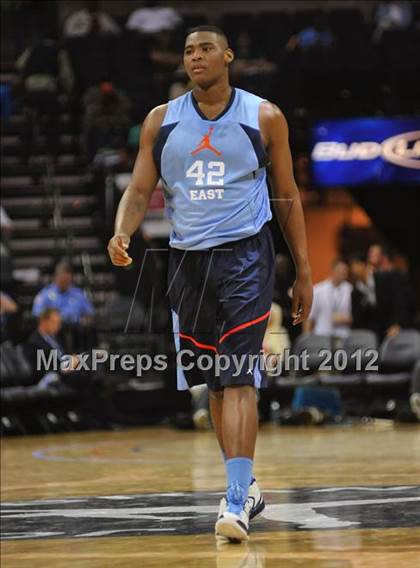Thumbnail 3 in Jordan Brand Classic (East vs. West) photogallery.