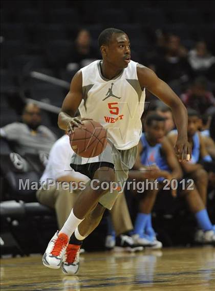 Thumbnail 2 in Jordan Brand Classic (East vs. West) photogallery.