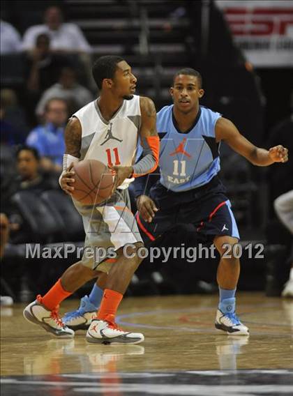 Thumbnail 3 in Jordan Brand Classic (East vs. West) photogallery.
