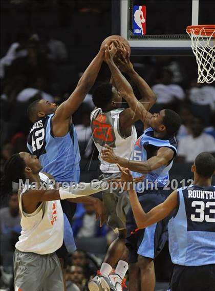 Thumbnail 3 in Jordan Brand Classic (East vs. West) photogallery.