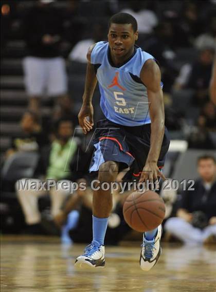 Thumbnail 1 in Jordan Brand Classic (East vs. West) photogallery.
