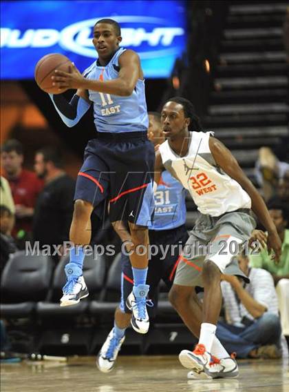 Thumbnail 2 in Jordan Brand Classic (East vs. West) photogallery.