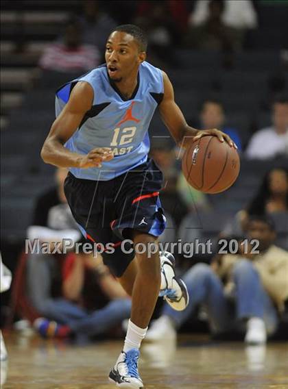 Thumbnail 1 in Jordan Brand Classic (East vs. West) photogallery.